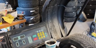 balansering av däck inför däckbyte